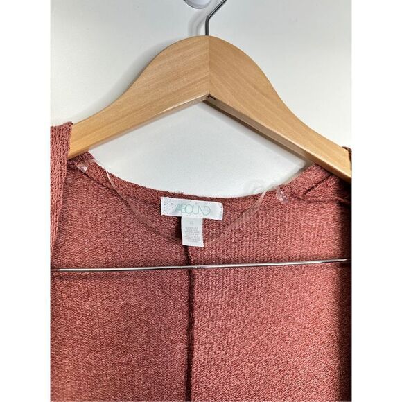Abound Sweater Womens Open Cardigan Half Sleeve Brown Size XS NWT - Picture 3 of 7